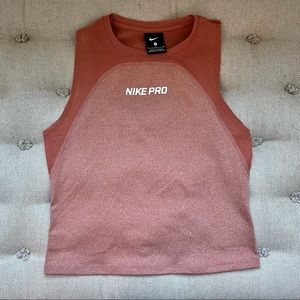 Nike Pro Mesh Back Training Top | Size Small